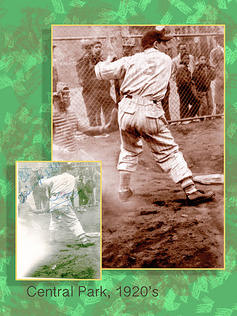 Ball player photo restoration