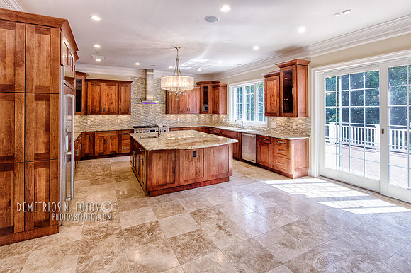 Spacious kitchen