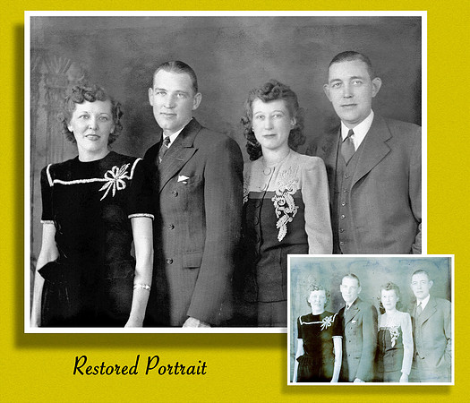 Photo of family fixed